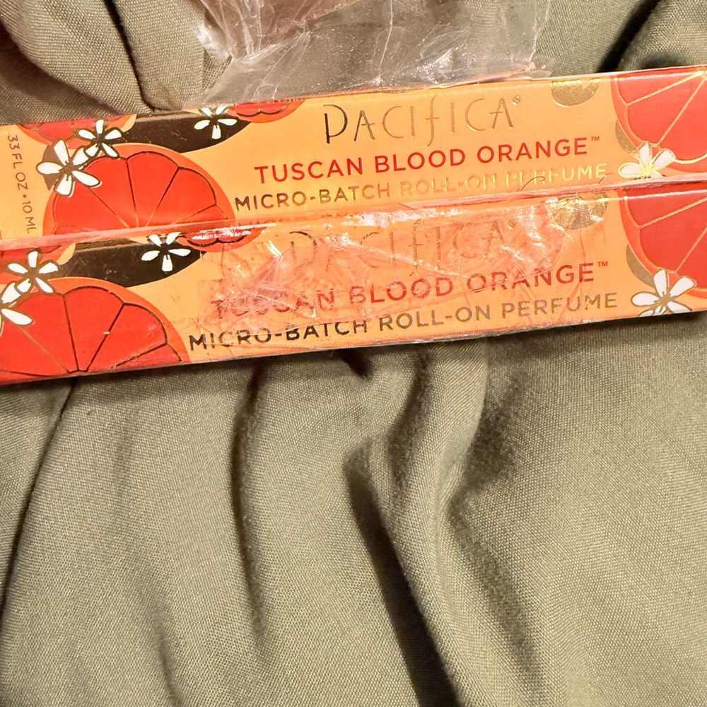 Pacifica Tuscan Blood Orange Roll-on Perfume lot of 3